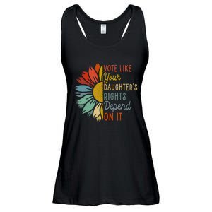 Vote Like Your GranddaughterS Rights Depend On It Ladies Essential Flowy Tank