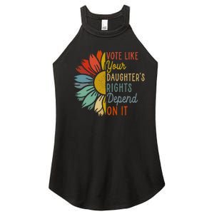 Vote Like Your GranddaughterS Rights Depend On It Women's Perfect Tri Rocker Tank