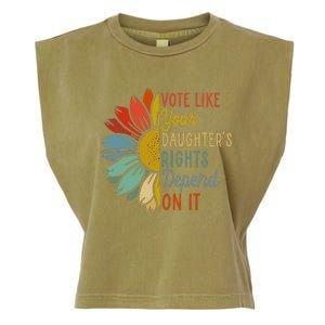 Vote Like Your GranddaughterS Rights Depend On It Garment-Dyed Women's Muscle Tee