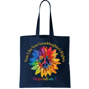 Vote Like Your GranddaughterS Rights Depend On It Tote Bag