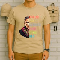 Vote Like Your GranddaughterS Rights Depend On It Funny T-Shirt