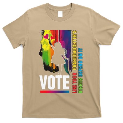 Vote Like Your GranddaughterS Rights Depend On It T-Shirt