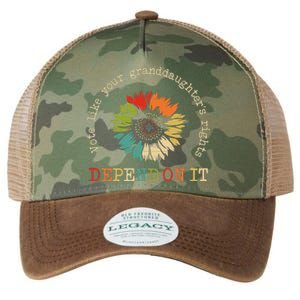 Vote Like Your GranddaughterS Rights Depend On It Legacy Tie Dye Trucker Hat