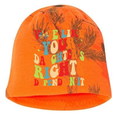 Vote Like Your Daughters Granddaughters Rights Depend On It Kati - Camo Knit Beanie