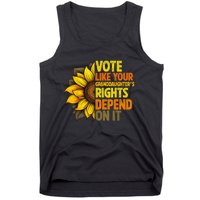 Vote Like Your GranddaughterS Rights Depend On It Tank Top