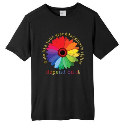 Vote Like Your Granddaughters Rights Depend On It Tall Fusion ChromaSoft Performance T-Shirt