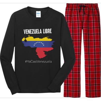 Venezuela Libre Ya Casi Venezuela Long Sleeve Pajama Set