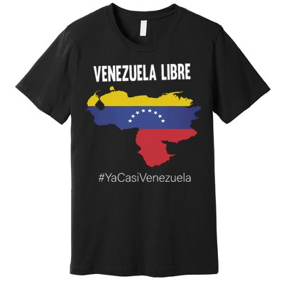 Venezuela Libre Ya Casi Venezuela Premium T-Shirt