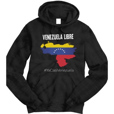 Venezuela Libre Ya Casi Venezuela Tie Dye Hoodie