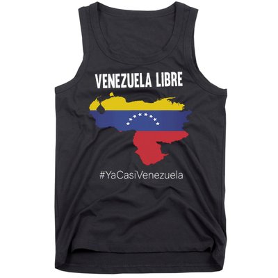 Venezuela Libre Ya Casi Venezuela Tank Top