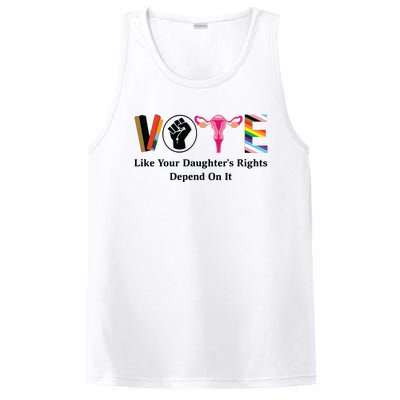 Vote Like Your Daughters Rights Depend On It PosiCharge Competitor Tank