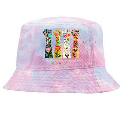 Vote Like Your Daughters Rights Tie-Dyed Bucket Hat