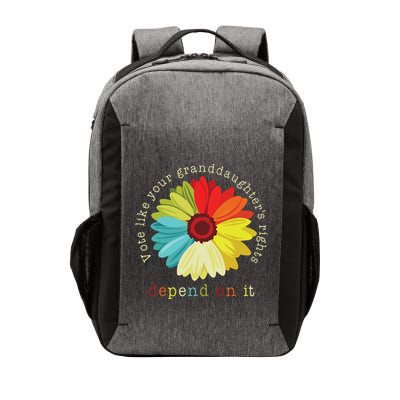 Vote Like Your Granddaughters Rights Depend On It Feminist Vector Backpack