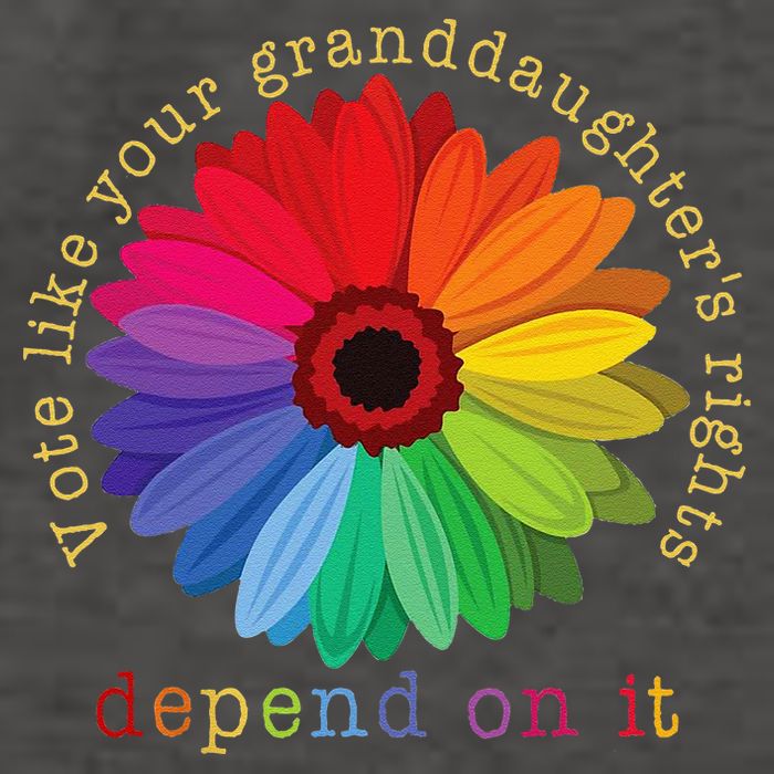 Vote Like Your GranddaughterS Rights Depend On It Vector Backpack