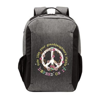 Vote Like Your GranddaughterS Rights Depend On It Women Vector Backpack