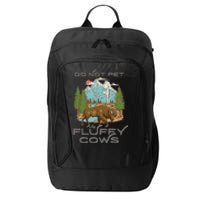 Vintage Look Yellowstone National Park Bison Lover City Backpack