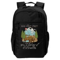 Vintage Look Yellowstone National Park Bison Lover Daily Commute Backpack