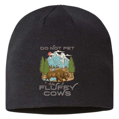 Vintage Look Yellowstone National Park Bison Lover Sustainable Beanie