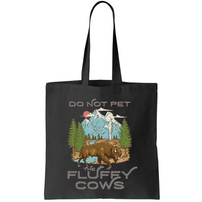 Vintage Look Yellowstone National Park Bison Lover Bag