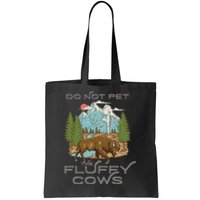 Vintage Look Yellowstone National Park Bison Lover Tote Bag