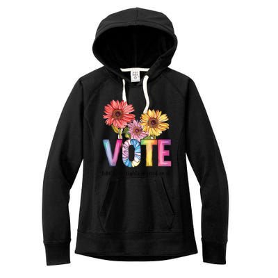 Vote Like Your Rights Depend On It Vote 2024 Women's Fleece Hoodie