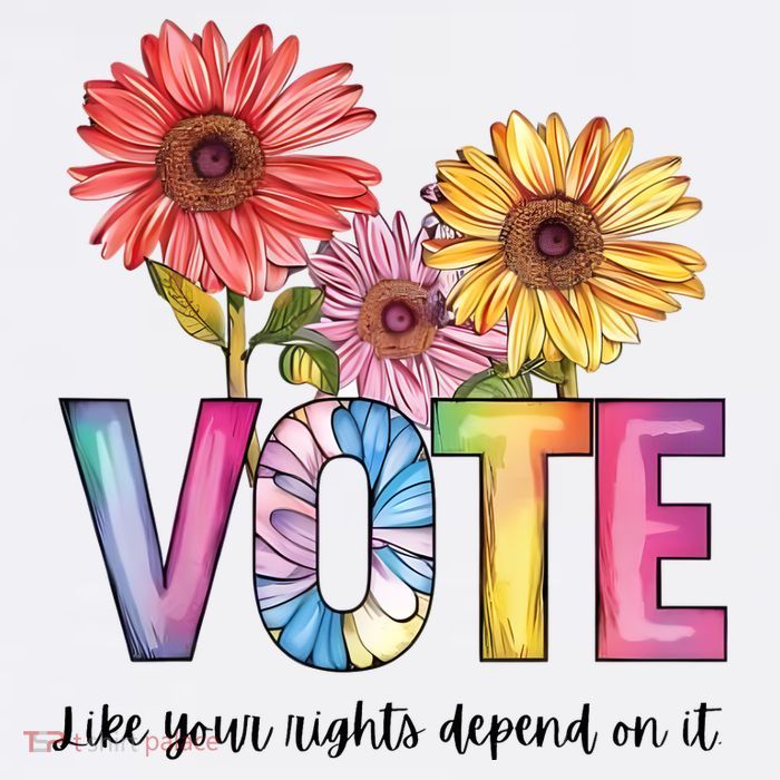 Vote Like Your Rights Depend On It Vote 2024 Cooling Performance Crew T-Shirt