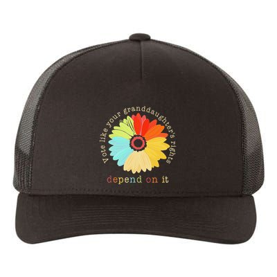 Vote Like Your GranddaughterS Rights Depend On It Feminist Yupoong Adult 5-Panel Trucker Hat