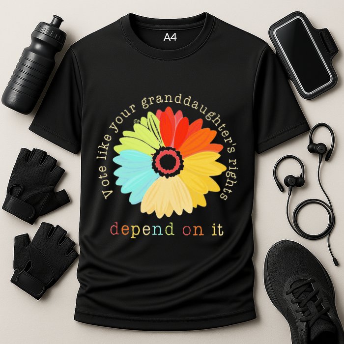 Vote Like Your GranddaughterS Rights Depend On It Feminist Performance Shirt