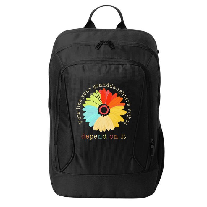 Vote Like Your GranddaughterS Rights Depend On It Feminist City Backpack