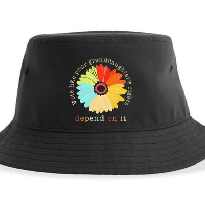 Vote Like Your GranddaughterS Rights Depend On It Feminist Sustainable Bucket Hat