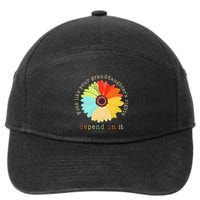 Vote Like Your GranddaughterS Rights Depend On It Feminist 7-Panel Snapback Hat
