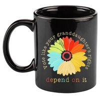 Vote Like Your GranddaughterS Rights Depend On It Feminist 11oz C Handle Ceramic Mug