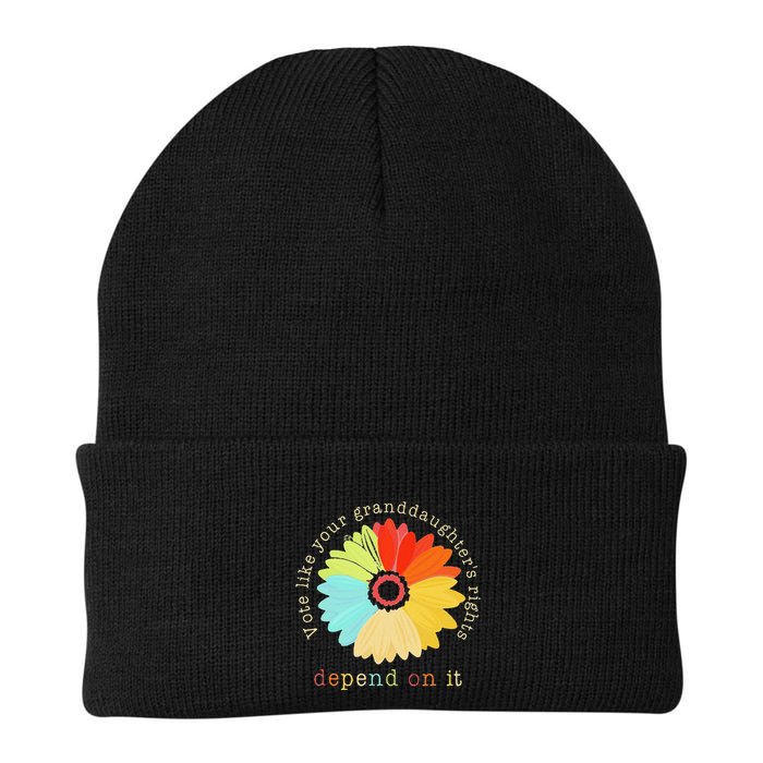 Vote Like Your GranddaughterS Rights Depend On It Feminist Beanie