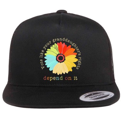 Vote Like Your GranddaughterS Rights Depend On It Feminist Flatbill Hat