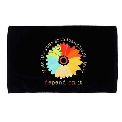 Vote Like Your GranddaughterS Rights Depend On It Feminist Microfiber Hand Towel