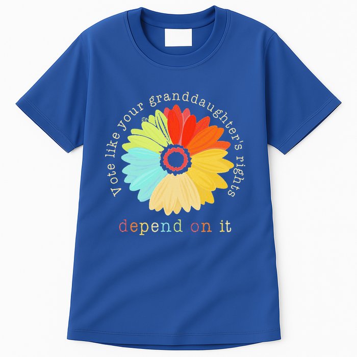Vote Like Your GranddaughterS Rights Depend On It Feminist Tall T-Shirt