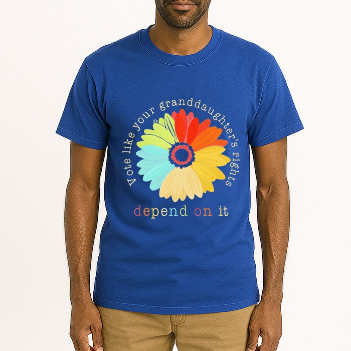 Vote Like Your GranddaughterS Rights Depend On It Feminist Tall T-Shirt