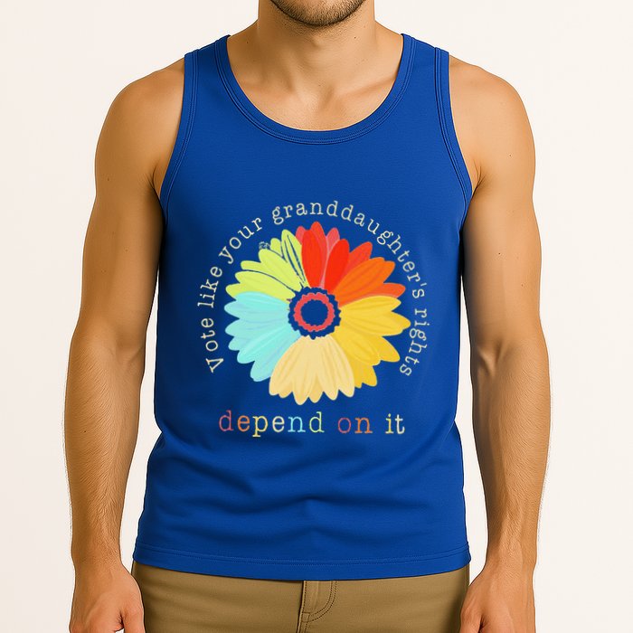 Vote Like Your GranddaughterS Rights Depend On It Feminist Tank Top