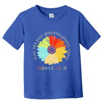 Vote Like Your GranddaughterS Rights Depend On It Feminist Toddler T-Shirt
