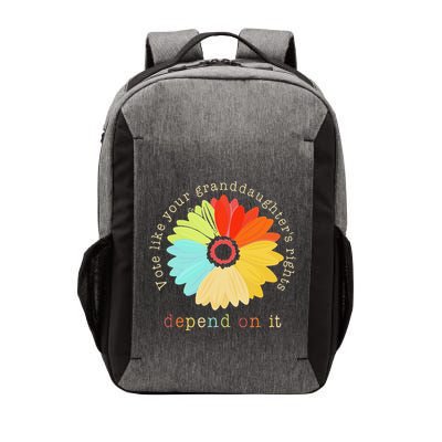 Vote Like Your GranddaughterS Rights Depend On It Feminist Vector Backpack