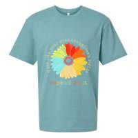 Vote Like Your GranddaughterS Rights Depend On It Feminist Sueded Cloud Jersey T-Shirt