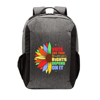 Vote Like Your Daughters Granddaughters Rights Depend On It Vector Backpack