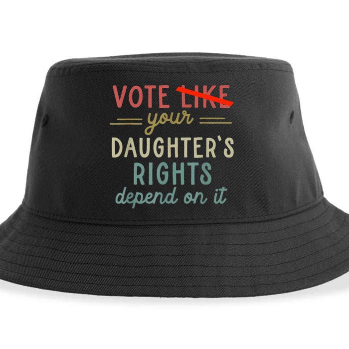 Vote Like Your DaughterS Rights Depend On It Sustainable Bucket Hat