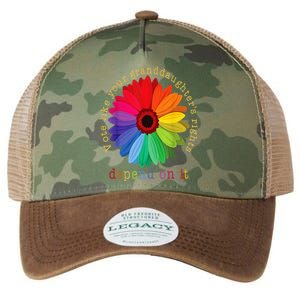 Vote Like Your GranddaughterS Rights Legacy Tie Dye Trucker Hat