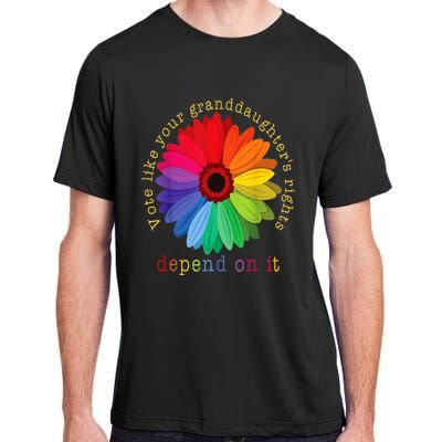 Vote Like Your GranddaughterS Rights Adult ChromaSoft Performance T-Shirt