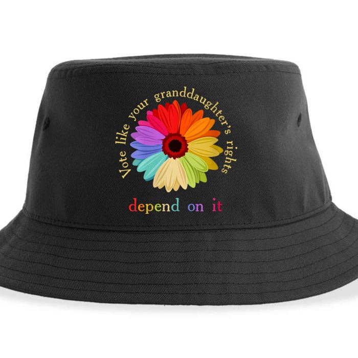 Vote Like Your Granddaughters Rights Depend On It Sustainable Bucket Hat