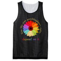 Vote Like Your Granddaughters Rights Depend On It Mesh Reversible Basketball Jersey Tank