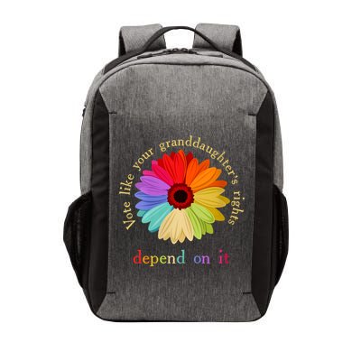 Vote Like Your Granddaughters Rights Depend On It Vector Backpack