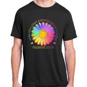 Vote Like Your GranddaughterS Rights Depend On It Adult ChromaSoft Performance T-Shirt