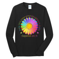 Vote Like Your GranddaughterS Rights Depend On It Tall Long Sleeve T-Shirt